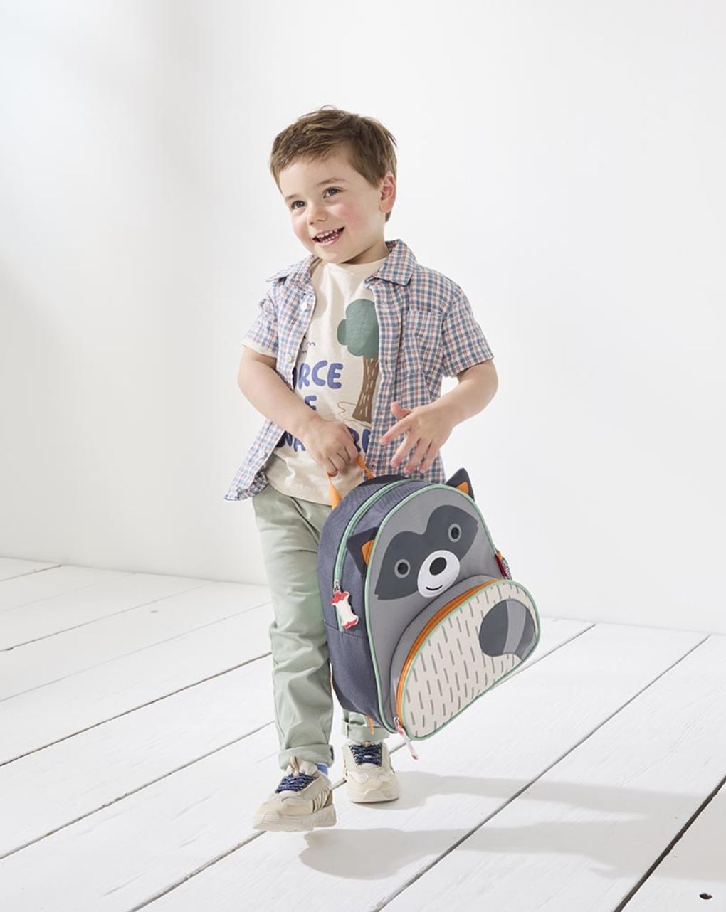 Skip hop zoo παιδική τσάντα πλάτης raccoon 29-2902001-45 - SKIP HOP