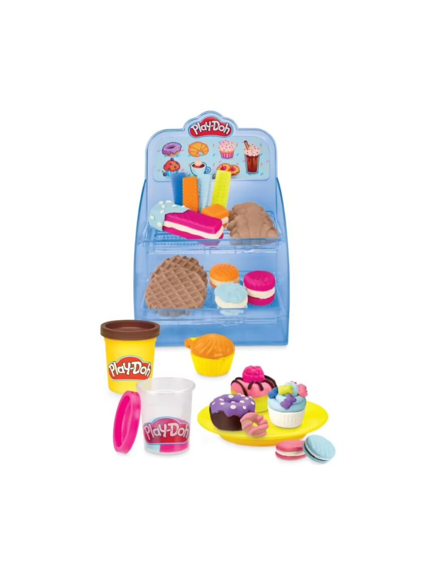 Play-doh kitchen creations πολύχρωμο καφέ, f5836 - Play-Doh