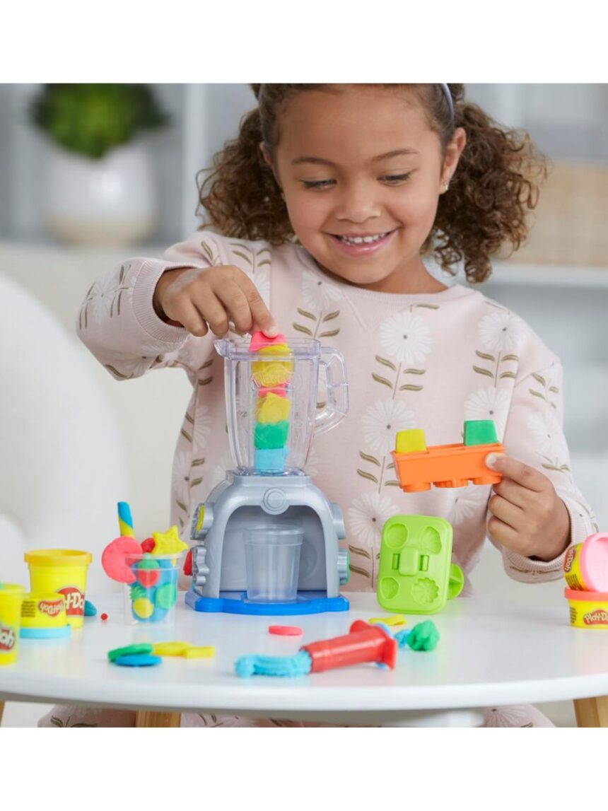 Play-doh swirlin smoothies blender playset, f9142 - Play-Doh