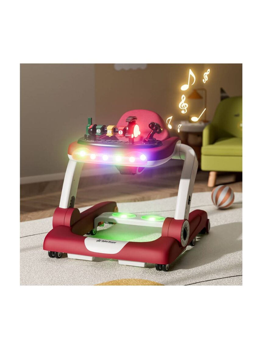 Bebe stars στράτα train 3in1 red, 4239 - Bebe Stars