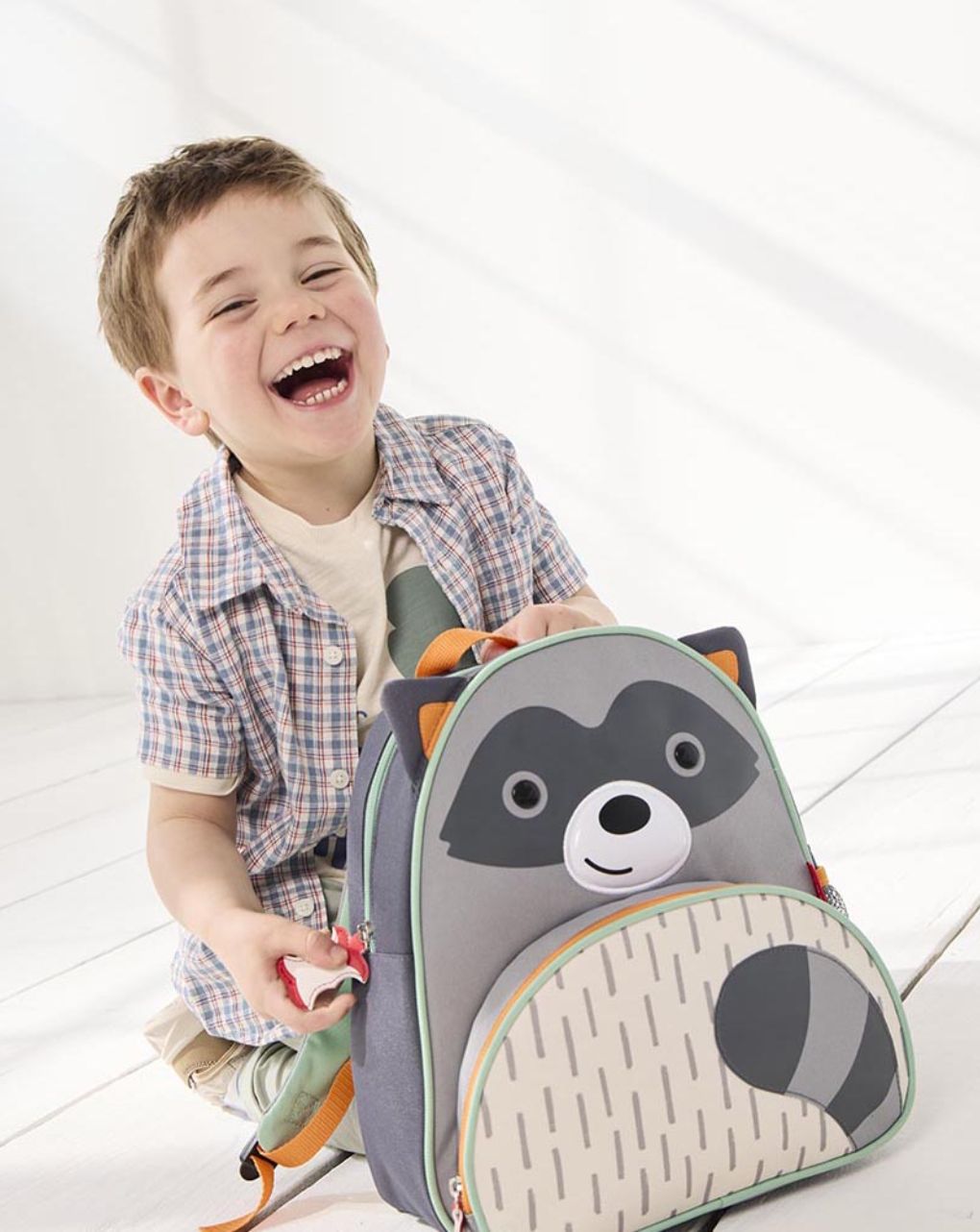Skip hop zoo παιδική τσάντα πλάτης raccoon 29-2902001-45 - SKIP HOP