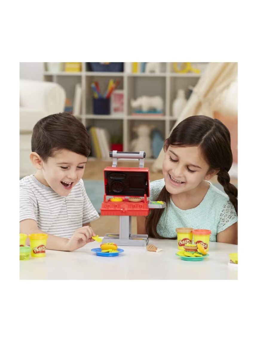 Play-doh kitchen creations grill n stamp playset, f0652 - Play-Doh