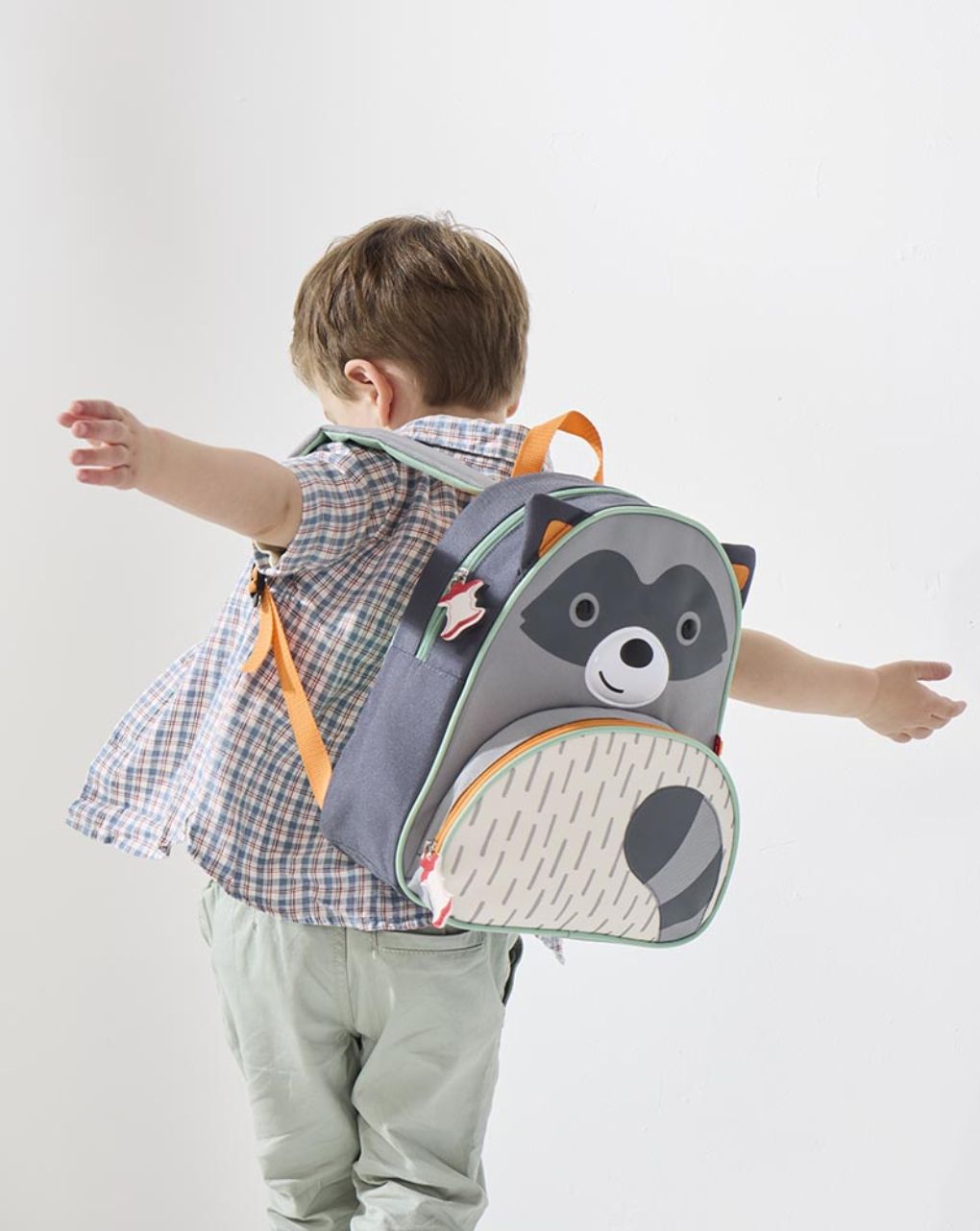 Skip hop zoo παιδική τσάντα πλάτης raccoon 29-2902001-45 - SKIP HOP