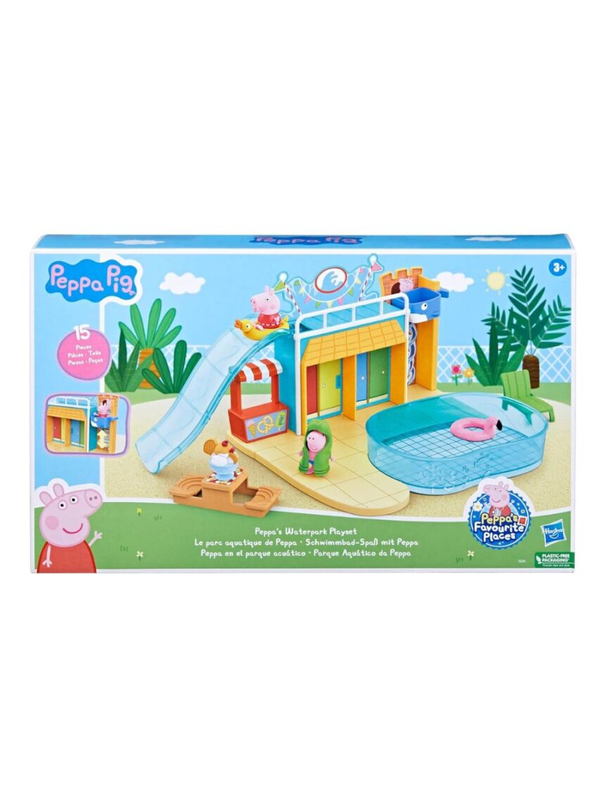 Peppa pig peppa's waterpark playset, f6295 - Peppa Pig