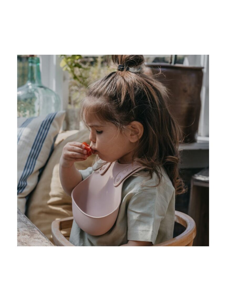 Bibs σαλιάρα overall bib - blush - BIBS