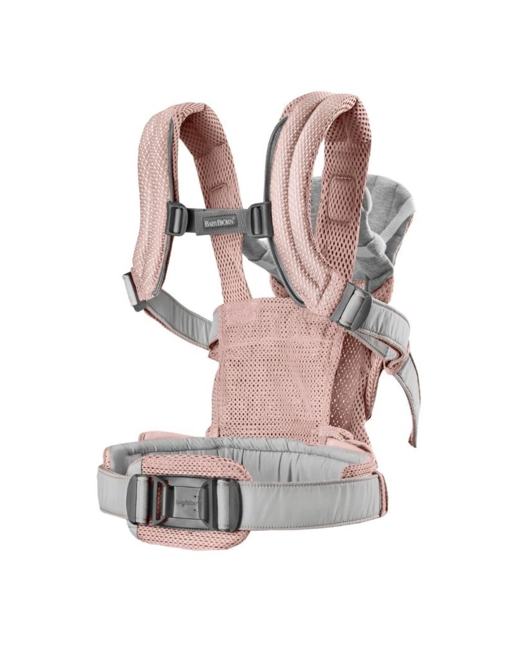 Babybjorn - μάρσιπος harmony 3d mesh, dusty pink - Baby Bjorn