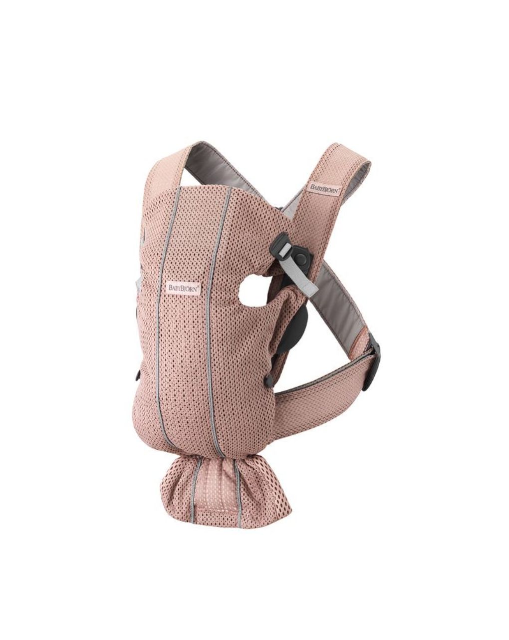 Babybjorn - μάρσιπος mini 3d mesh dusty pink