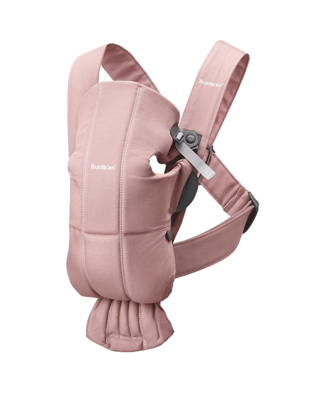 Babybjorn - μάρσιπος mini woven, dusty pink - Baby Bjorn