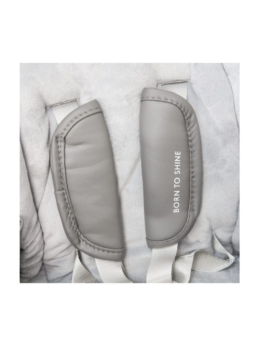 Bebe stars καρέκλα φαγητού-κούνια nuovo 2σε1 grey 6m+ 867-186 - Bebe Stars