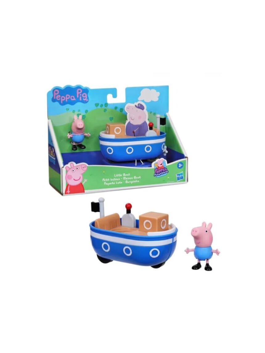 Peppa pig little vehicle οχήματα και φιγούρα σε διάφορα σχέδια, f2185 - Peppa Pig