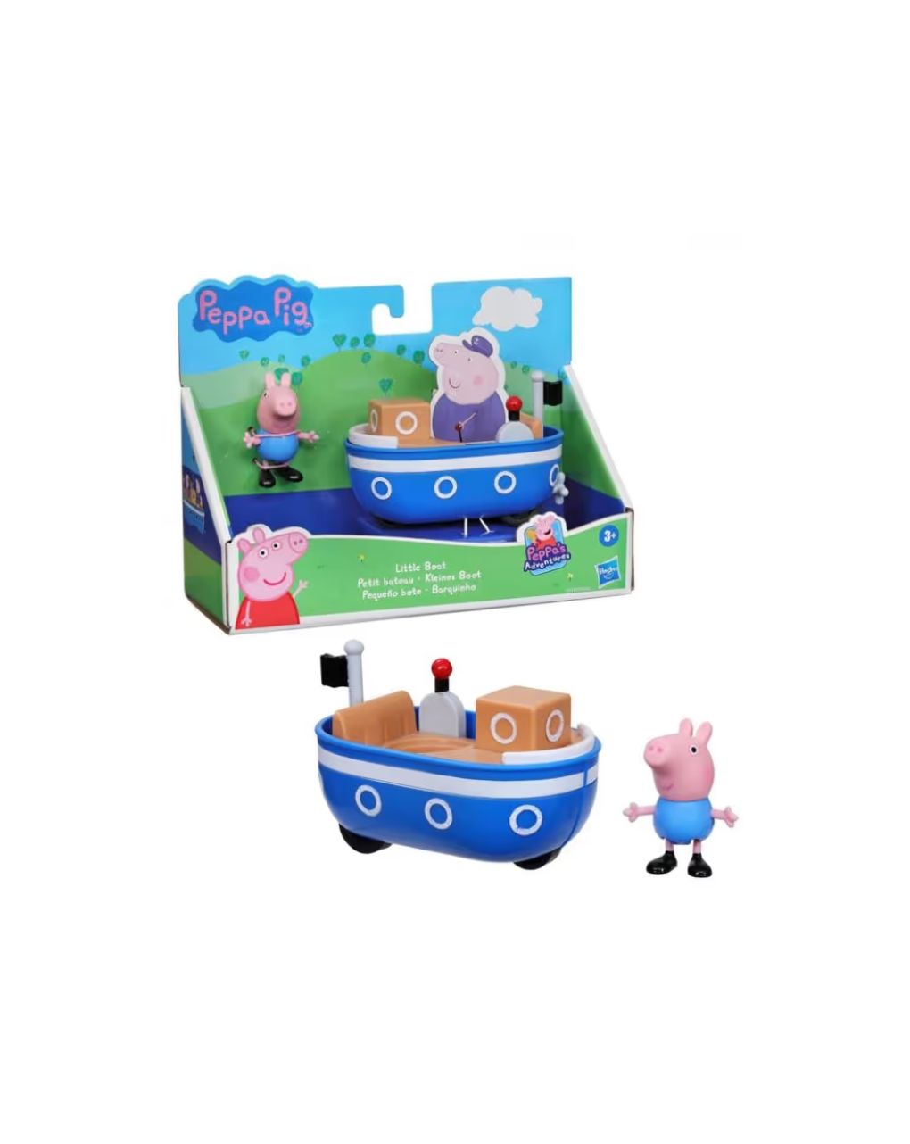 Peppa pig little vehicle οχήματα και φιγούρα σε διάφορα σχέδια, f2185 - Peppa Pig