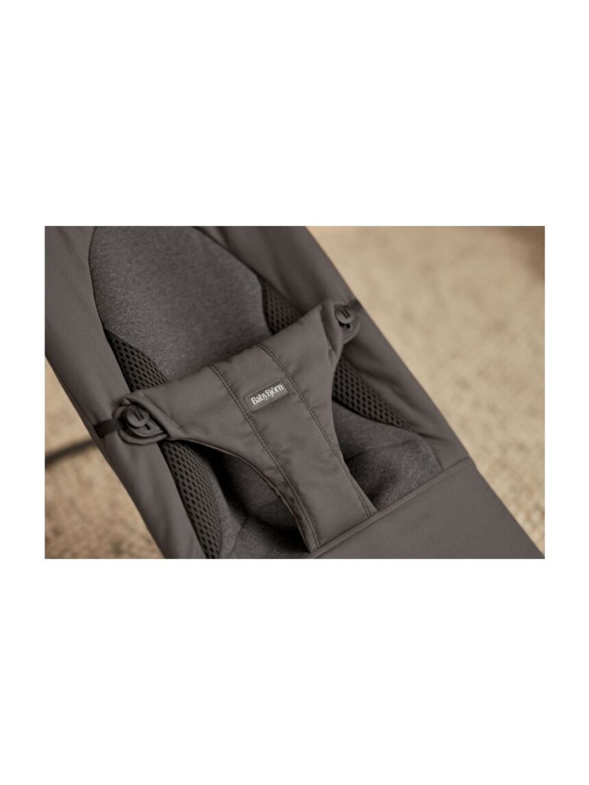 Babybjorn - ριλάξ balance soft, tri fabric, dark grey - Baby Bjorn