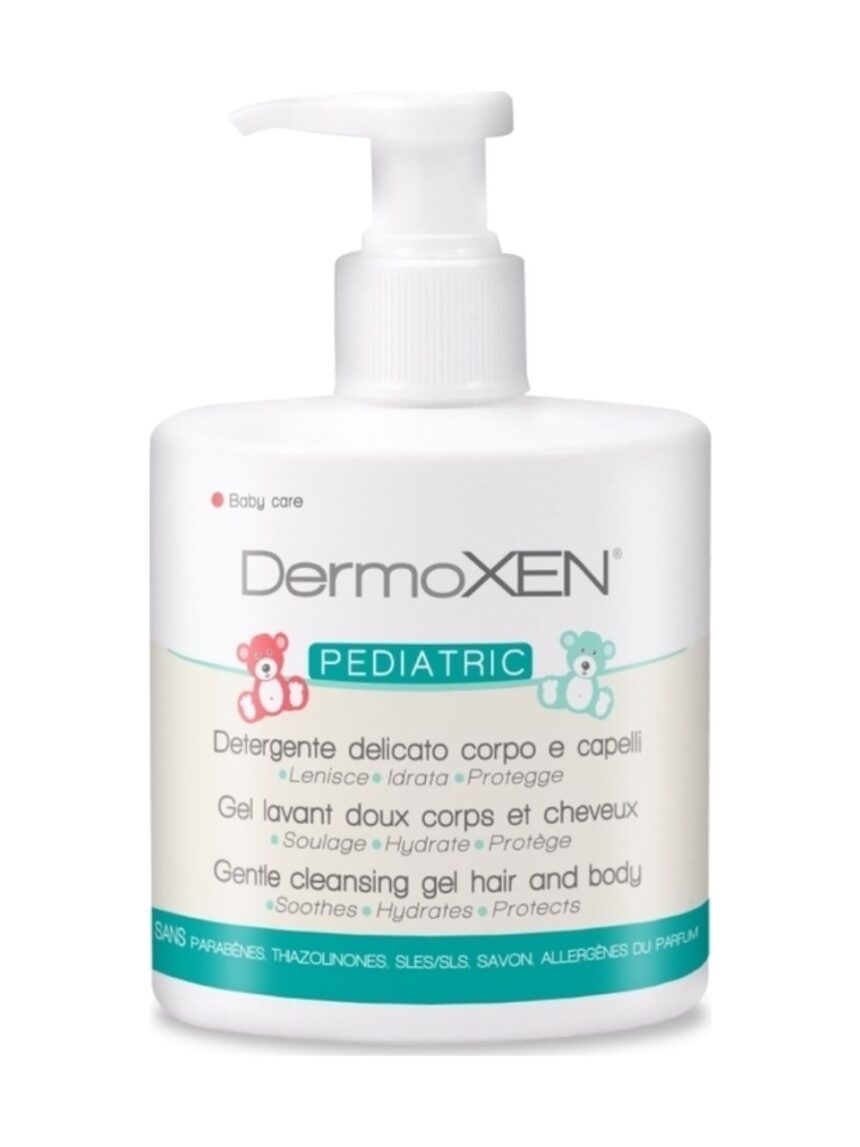 Dermoxen pediatric hair and body cleanser απαλό gel καθαρισμού 300ml - DERMOXEN