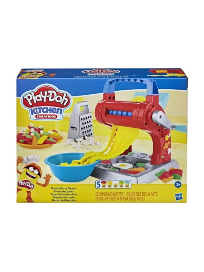 Play-doh δημιουργίες κουζίνας noodle party, e7776 - Play-Doh