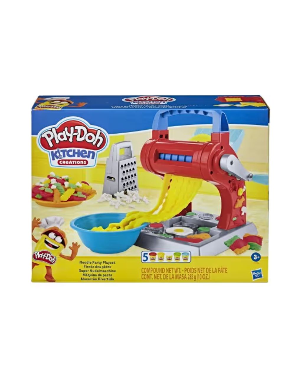 Play-doh δημιουργίες κουζίνας noodle party, e7776 - Play-Doh