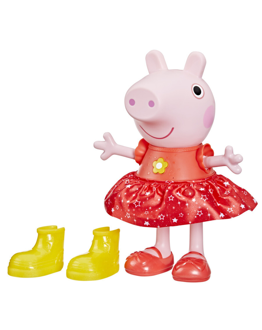 Peppa pig κούκλα peppas muddy puddles party, f8873 - Peppa Pig