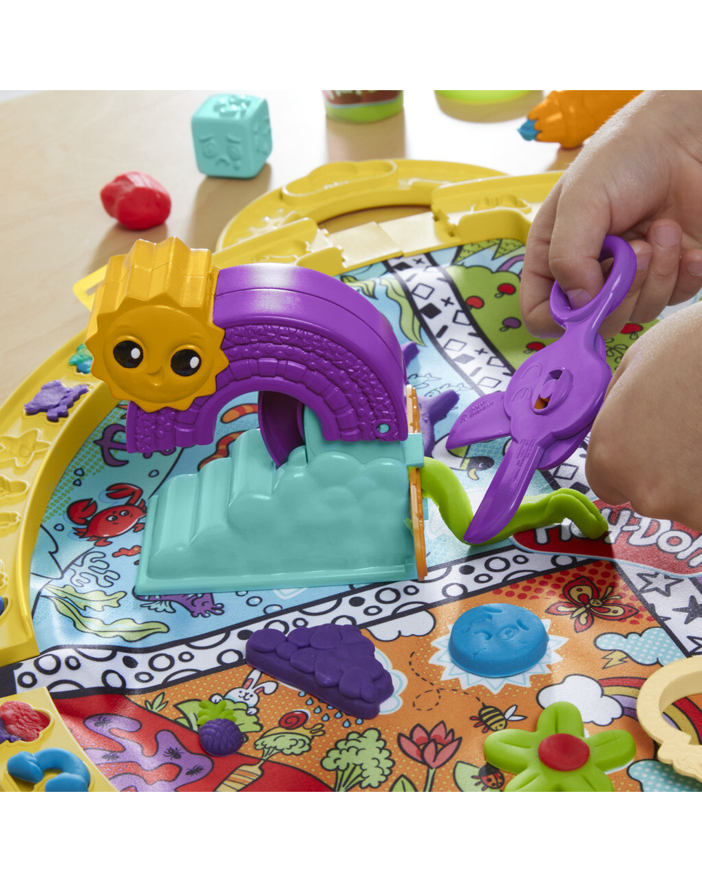 Play-doh fold n go playmat, f9143 - Play-Doh