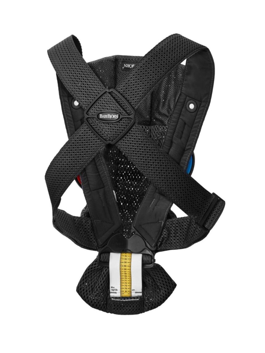 Babybjorn - μάρσιπος mini 3d mesh black - Baby Bjorn