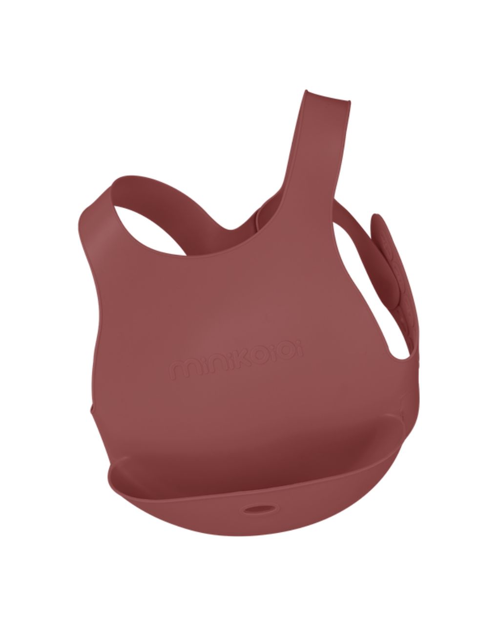 Minikoioi ελαστική σαλιάρα σιλικόνης velvet rose 0202-101020006 - MinikOiOi