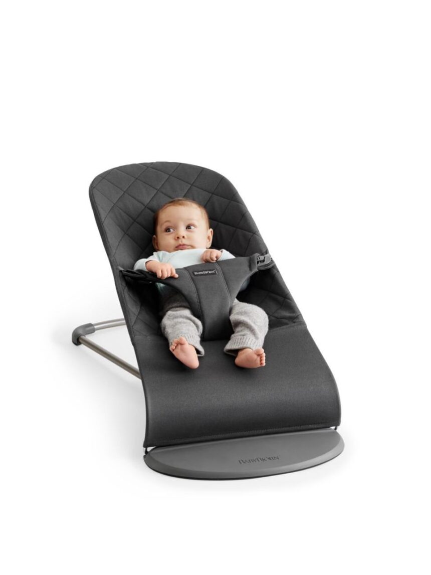 Babybjorn - ριλάξ bliss, woven, classic quilt, anthracite - Baby Bjorn