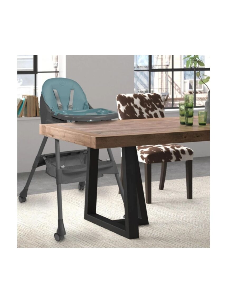 Bebe stars καρέκλα φαγητού comfy 2σε1 petrol 6m+, 865-184 - Bebe Stars