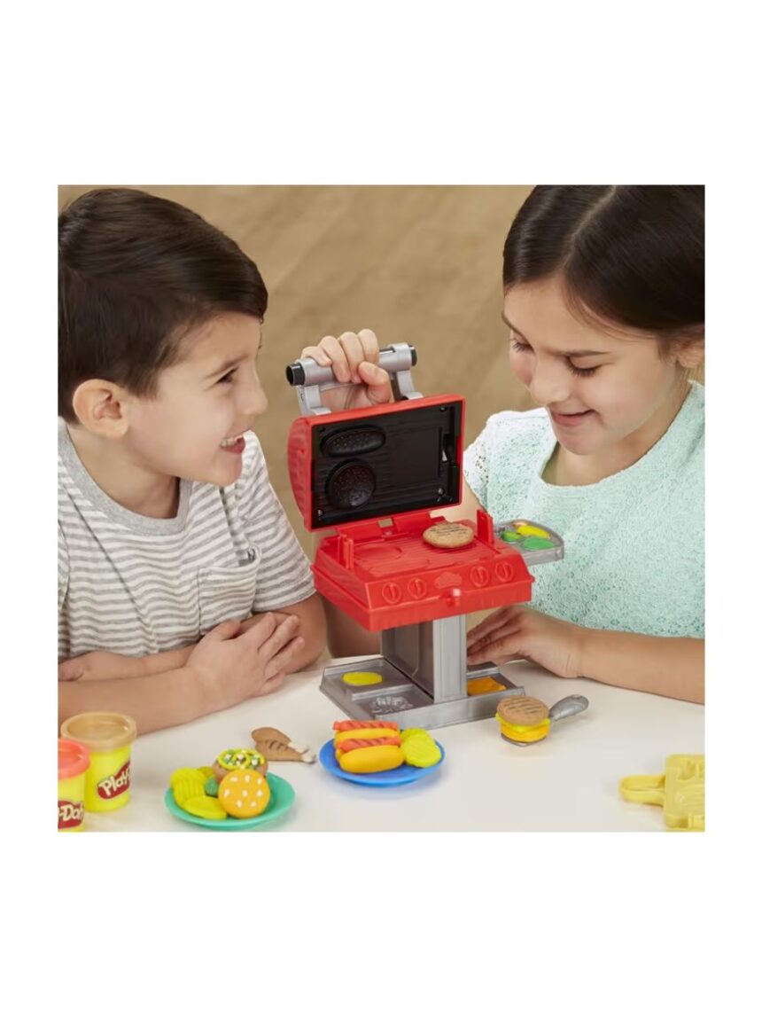 Play-doh kitchen creations grill n stamp playset, f0652 - Play-Doh