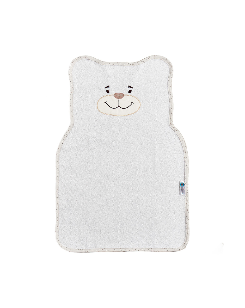 ο κόσμος του μωρού σελτεδάκι 46x70 cm πλαστικοποιημένης πετσέτας bear εκρού 11333