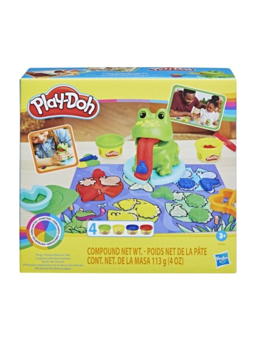 Play-doh frog and colors starter set, f6926 - Play-Doh