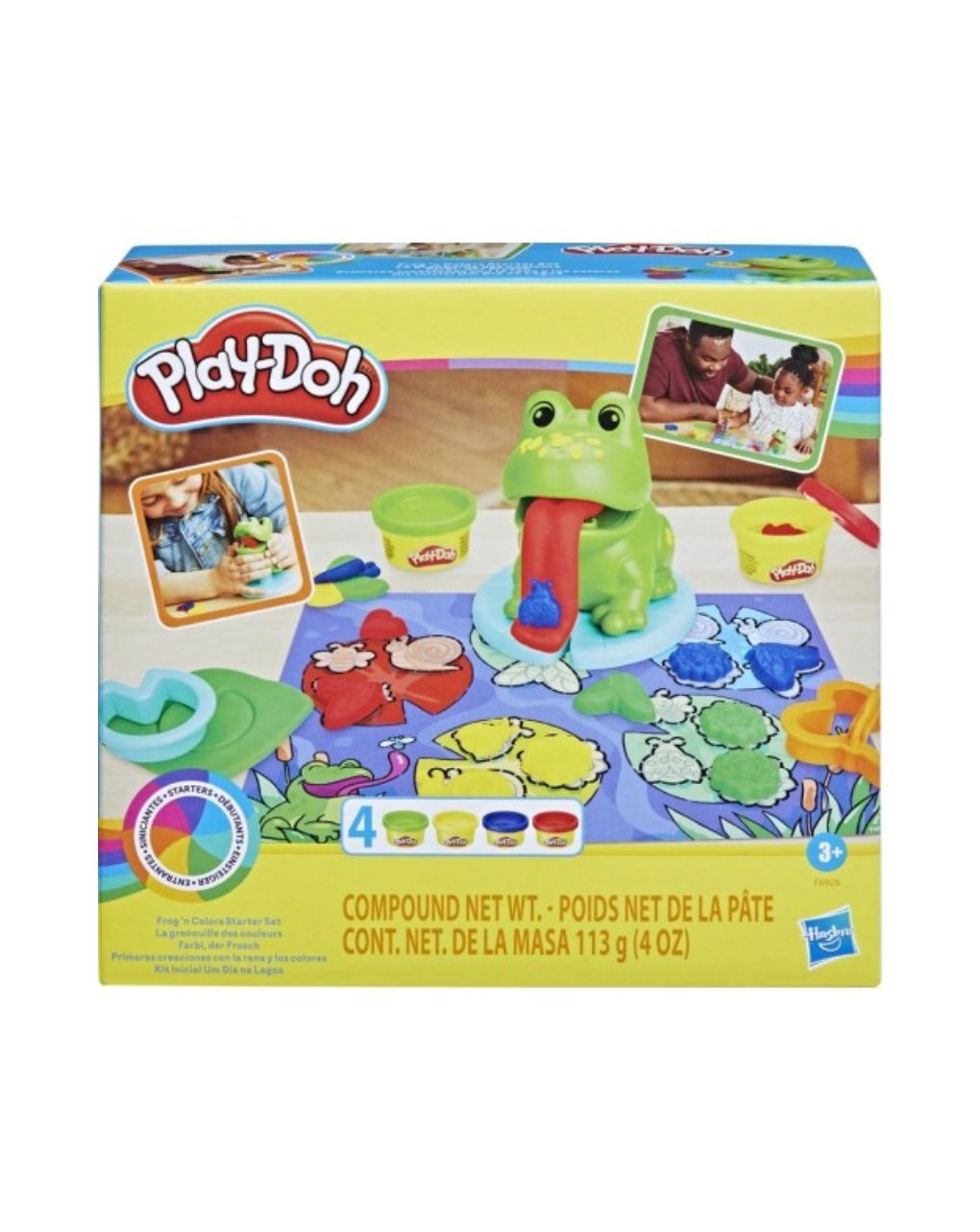 Play-doh frog and colors starter set, f6926 - Play-Doh