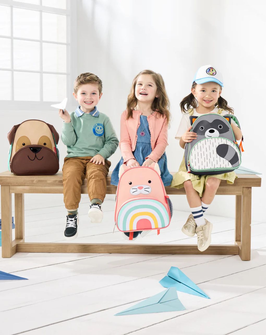 Skip hop zoo παιδική τσάντα πλάτης raccoon 29-2902001-45 - SKIP HOP