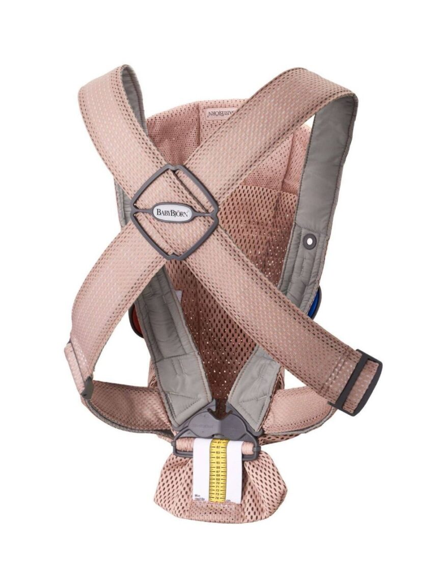 Babybjorn - μάρσιπος mini 3d mesh dusty pink - Baby Bjorn