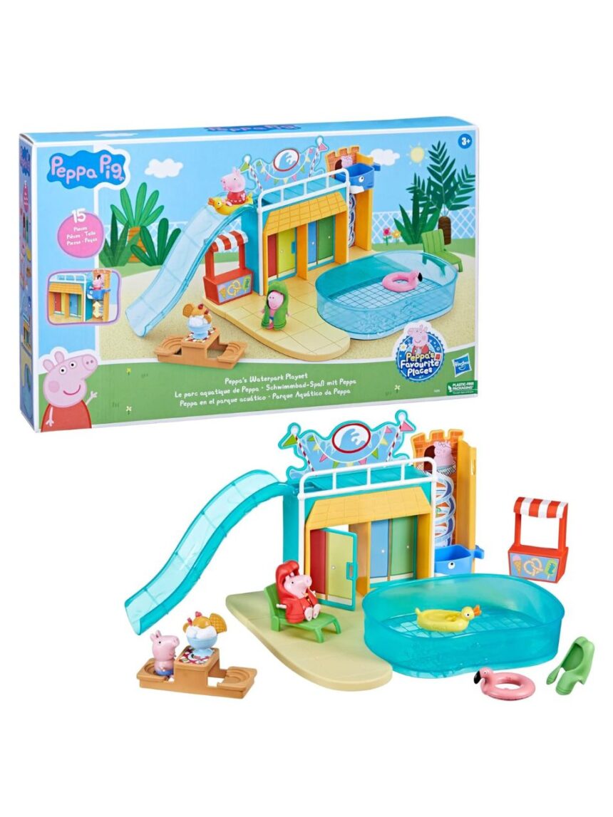 Peppa pig peppa's waterpark playset, f6295 - Peppa Pig