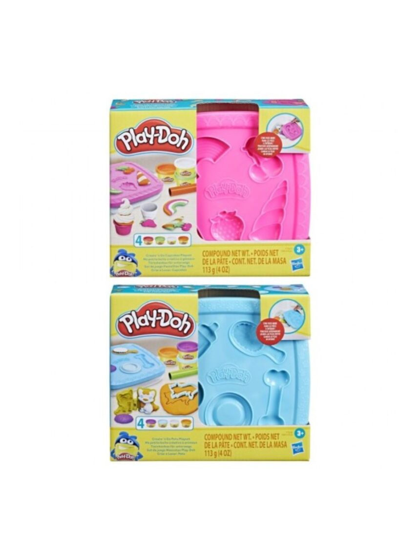 Play-doh create & go σε 2 σχέδια, f6914 - Play-Doh