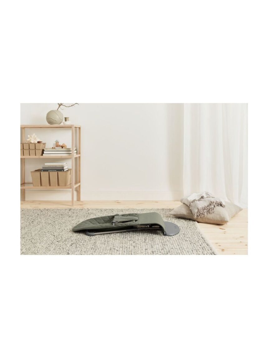 Babybjorn - ριλάξ bliss, woven, classic quilt, dark green - Baby Bjorn