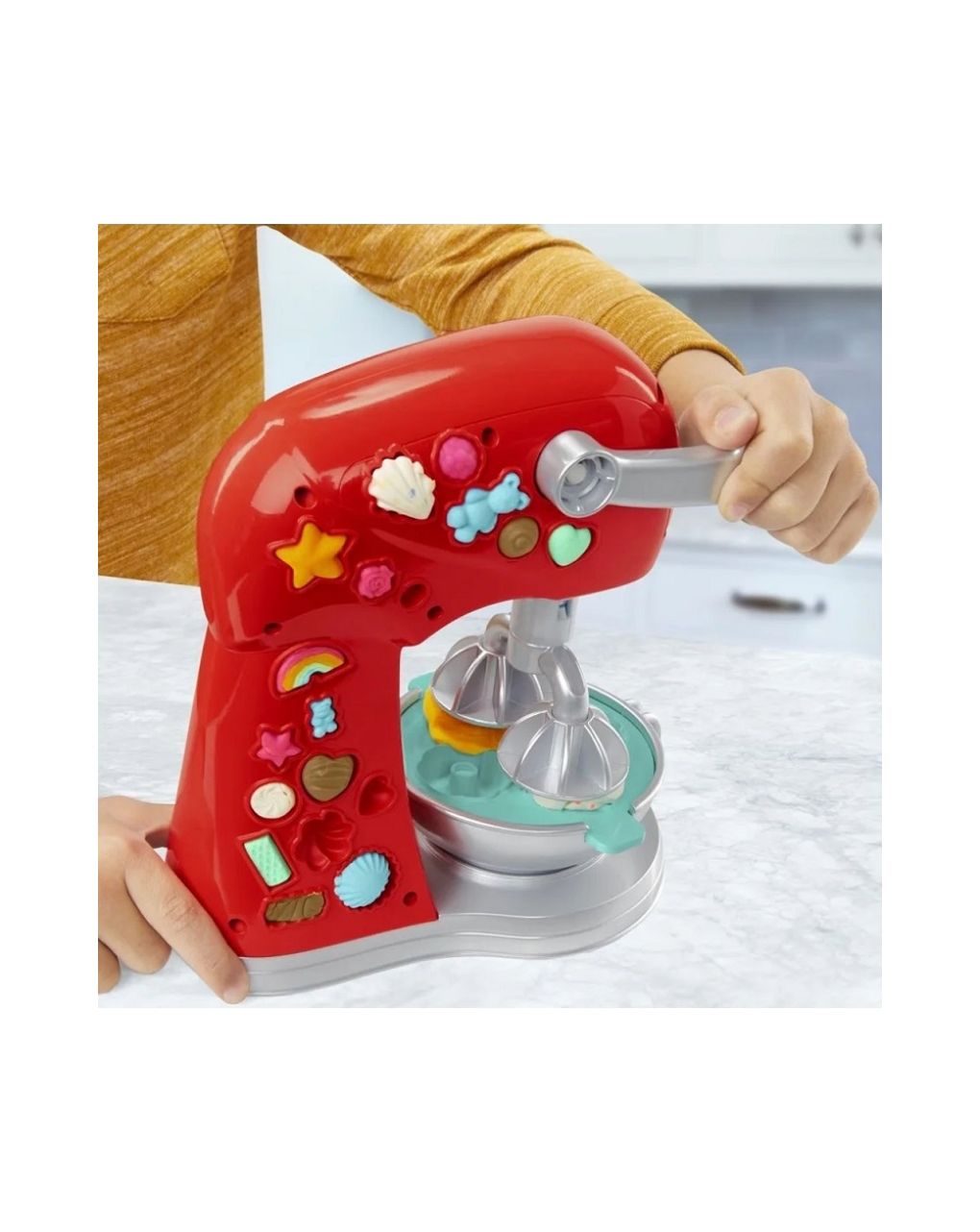 Play-doh kitchen creations magical mixer playset, f4718 - Play-Doh