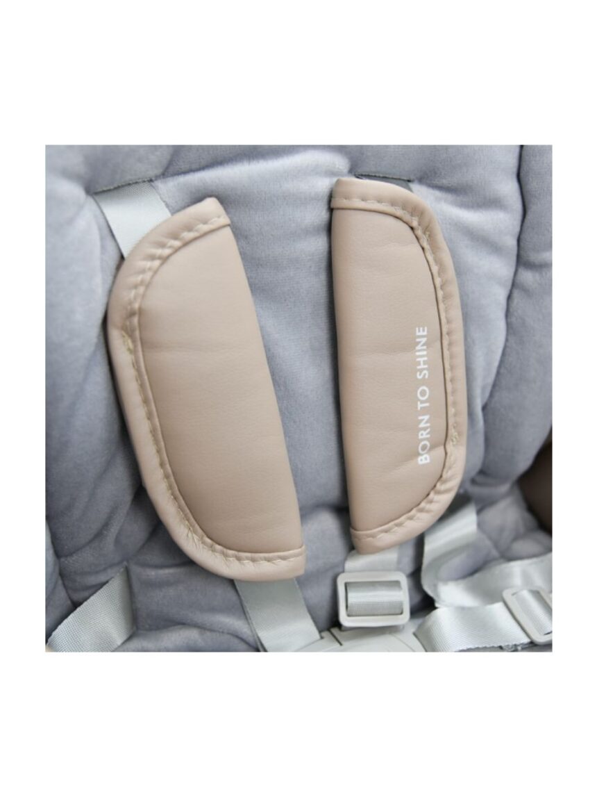 Bebe stars καρέκλα φαγητού-κούνια nuovo 2σε1 mocha 6m+, 867-182 - Bebe Stars