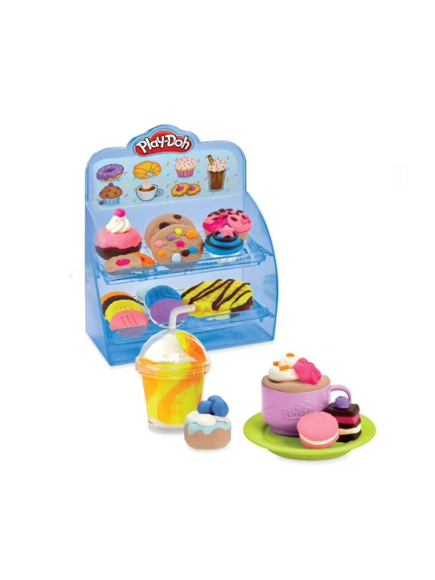 Play-doh kitchen creations πολύχρωμο καφέ, f5836 - Play-Doh