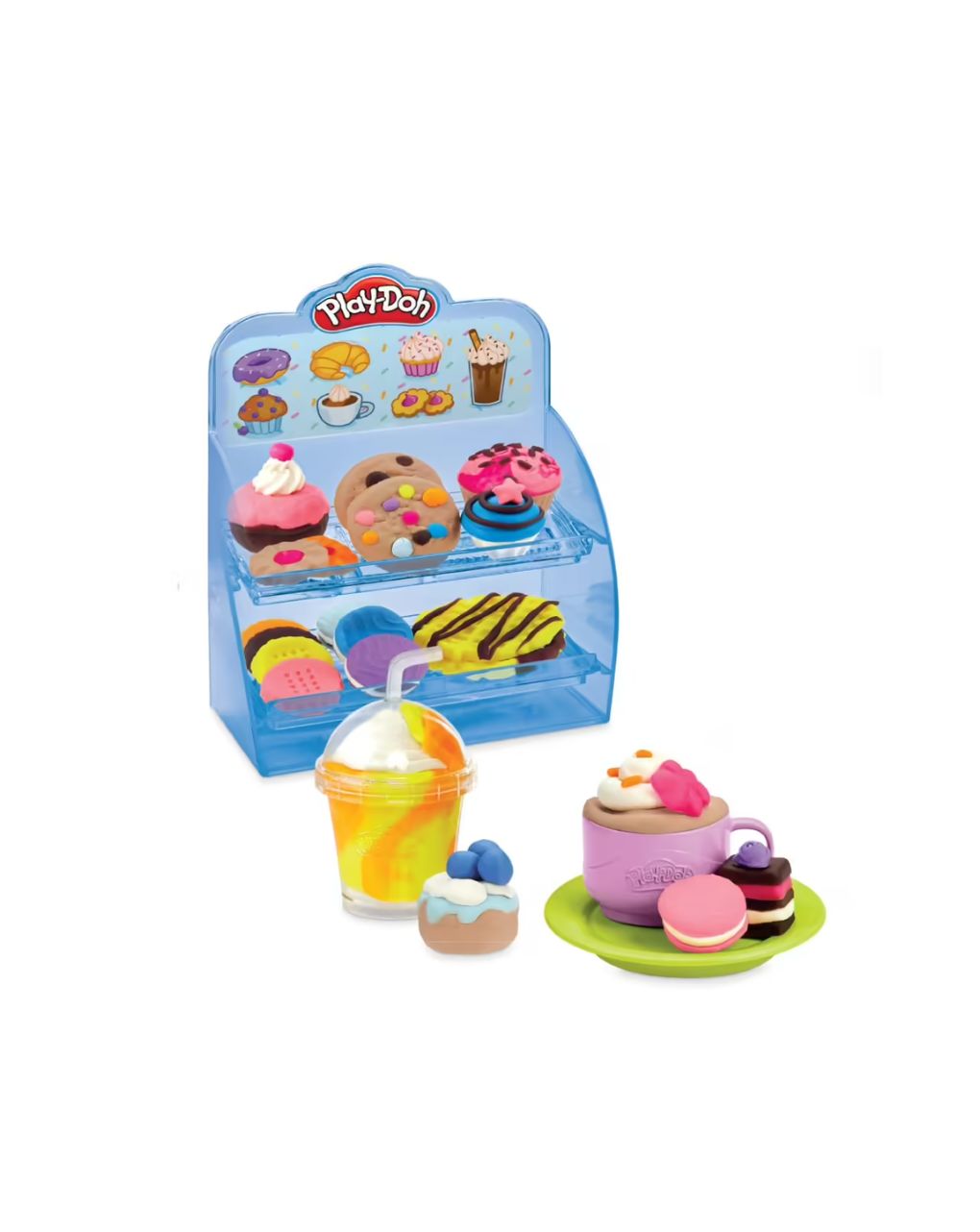 Play-doh kitchen creations πολύχρωμο καφέ, f5836 - Play-Doh