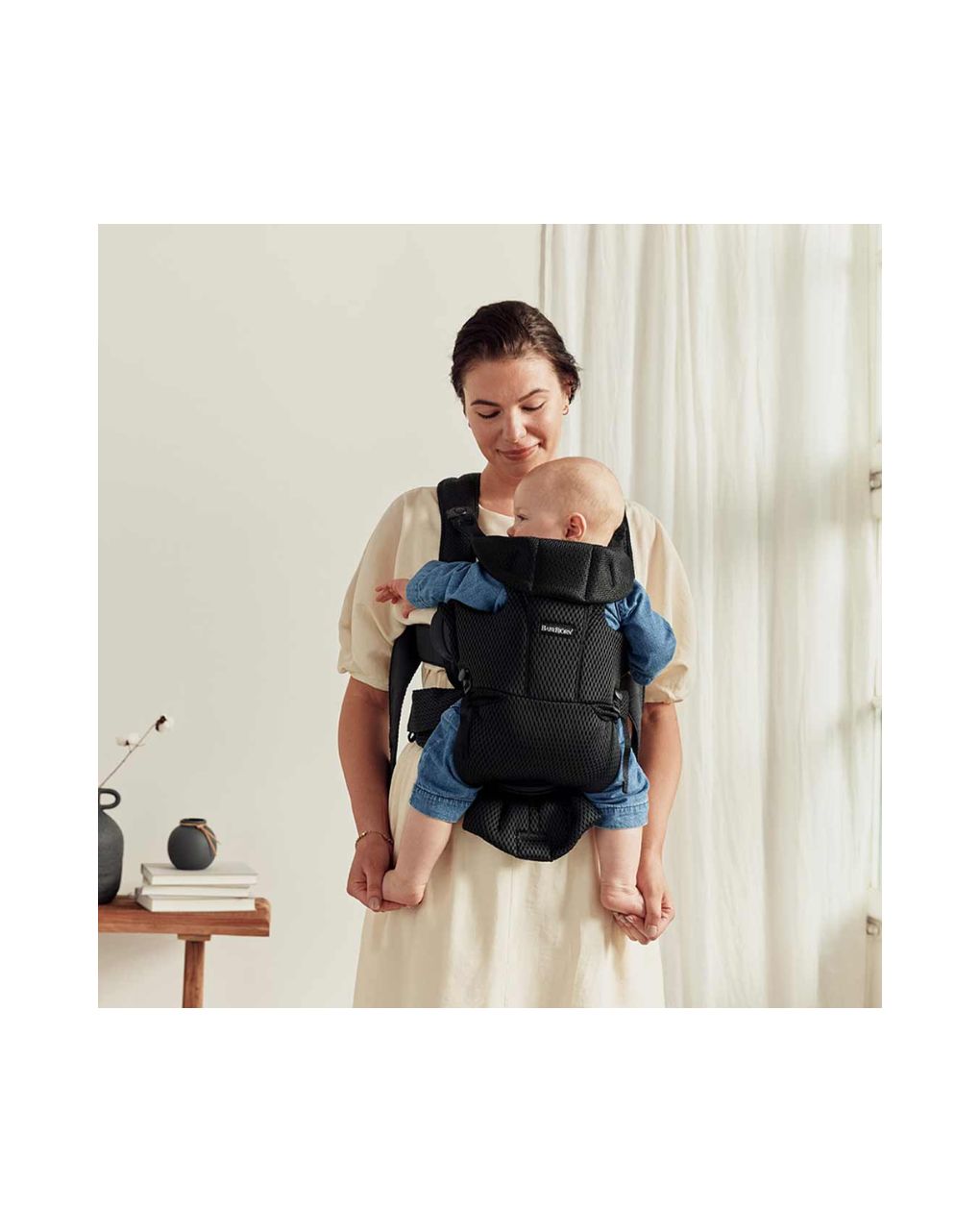 Babybjorn - μάρσιπος move 3d mesh, black - Baby Bjorn