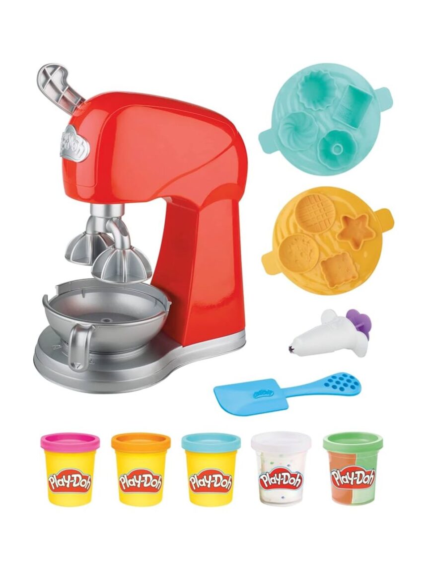 Play-doh kitchen creations magical mixer playset, f4718 - Play-Doh