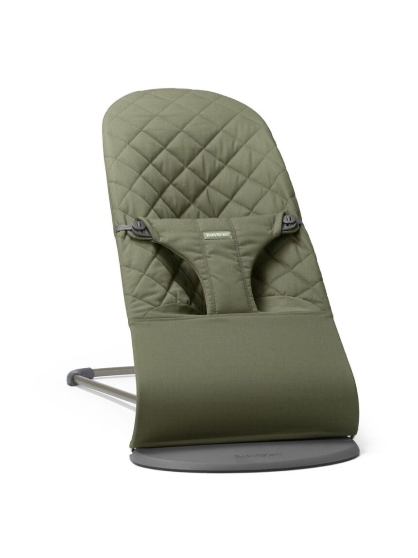 Babybjorn - ριλάξ bliss, woven, classic quilt, dark green - Baby Bjorn