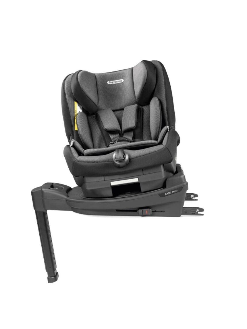 Peg perego παιδικό κάθισμα αυτοκινήτου viaggio twist i-size(61-105cm), crystal black - Peg-Pérego