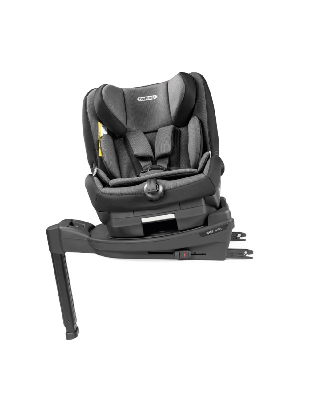 Peg perego παιδικό κάθισμα αυτοκινήτου viaggio twist i-size(61-105cm), crystal black - Peg-Pérego