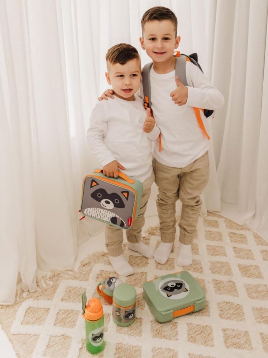 Skip hop zoo ισοθερμική τσάντα φαγητού raccoon 29-2902012-08 - SKIP HOP