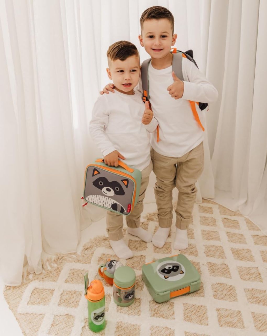 Skip hop zoo ισοθερμική τσάντα φαγητού raccoon 29-2902012-08 - SKIP HOP