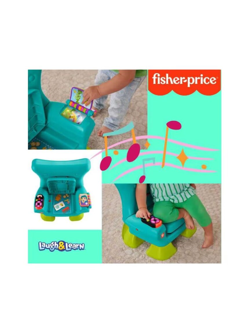 Mattel fisher-price laugh & learn smart stages εκπαιδευτική καρέκλα, hyr89 - Fisher-Price