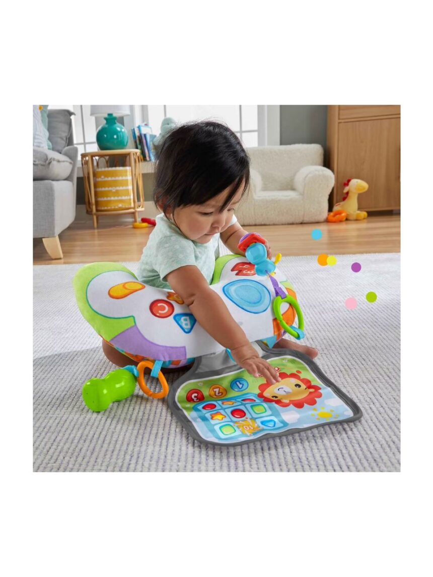 Mattel fisher-price μαξιλαράκι δραστηριοτήτων με κονσόλα παιχνιδιού hgb89 - Fisher-Price