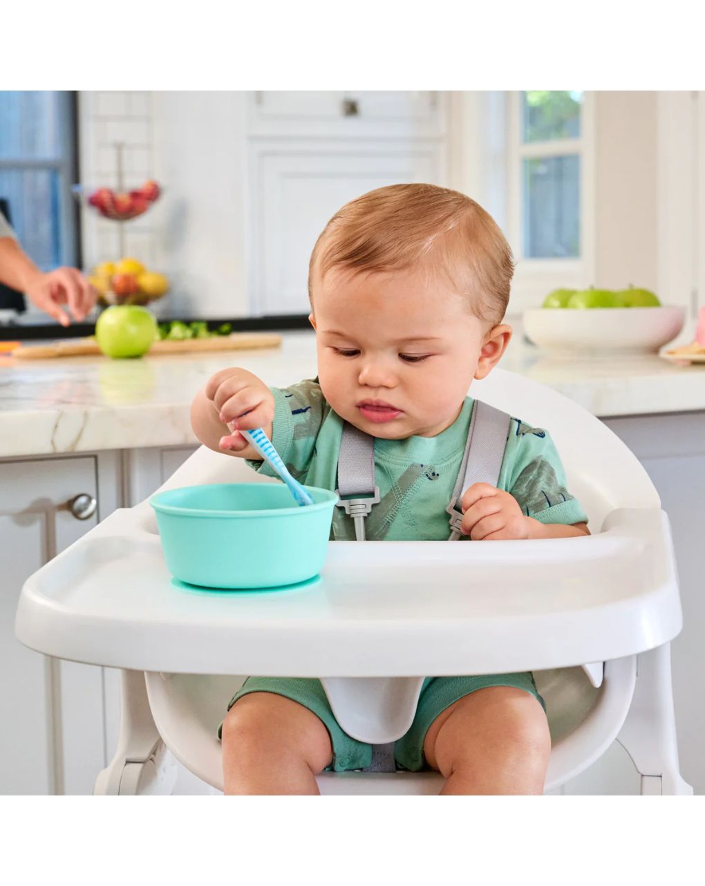Munchkin μαλακά κουταλάκια 3τμχ μπλε/πράσινο 4m+ 90262 - Munchkin