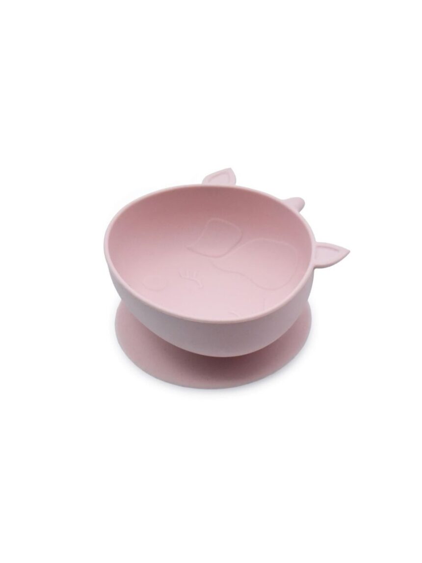 Melii μπολ σιλικόνης με βεντούζα unicorn 2τμχ - MELII