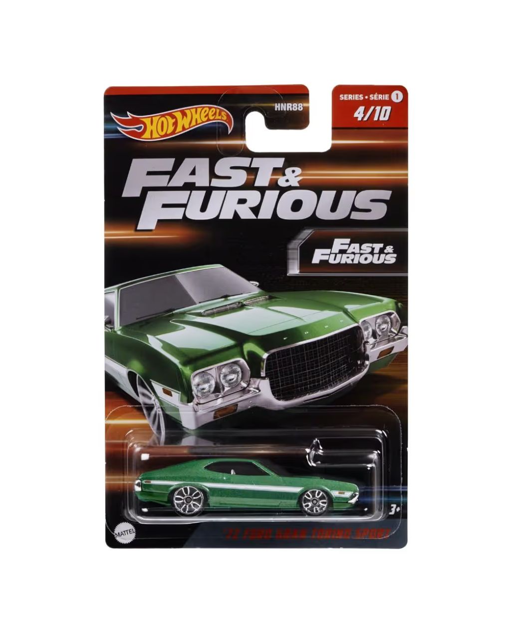 Mattel hot wheels fast and furious hnr88 (διάφορα σχέδια) - Hot wheels